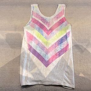 Super CHEAP!!! Size 10 Ivivva by lululemon striped tank top!!